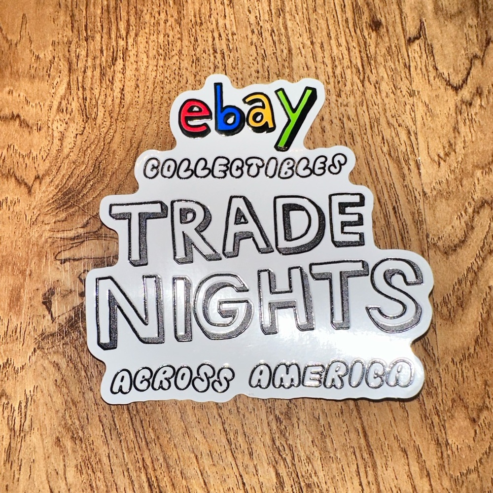 eBay Collectible Trade Night Sticker